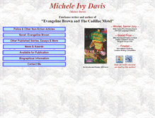 Tablet Screenshot of micheleivydavis.com